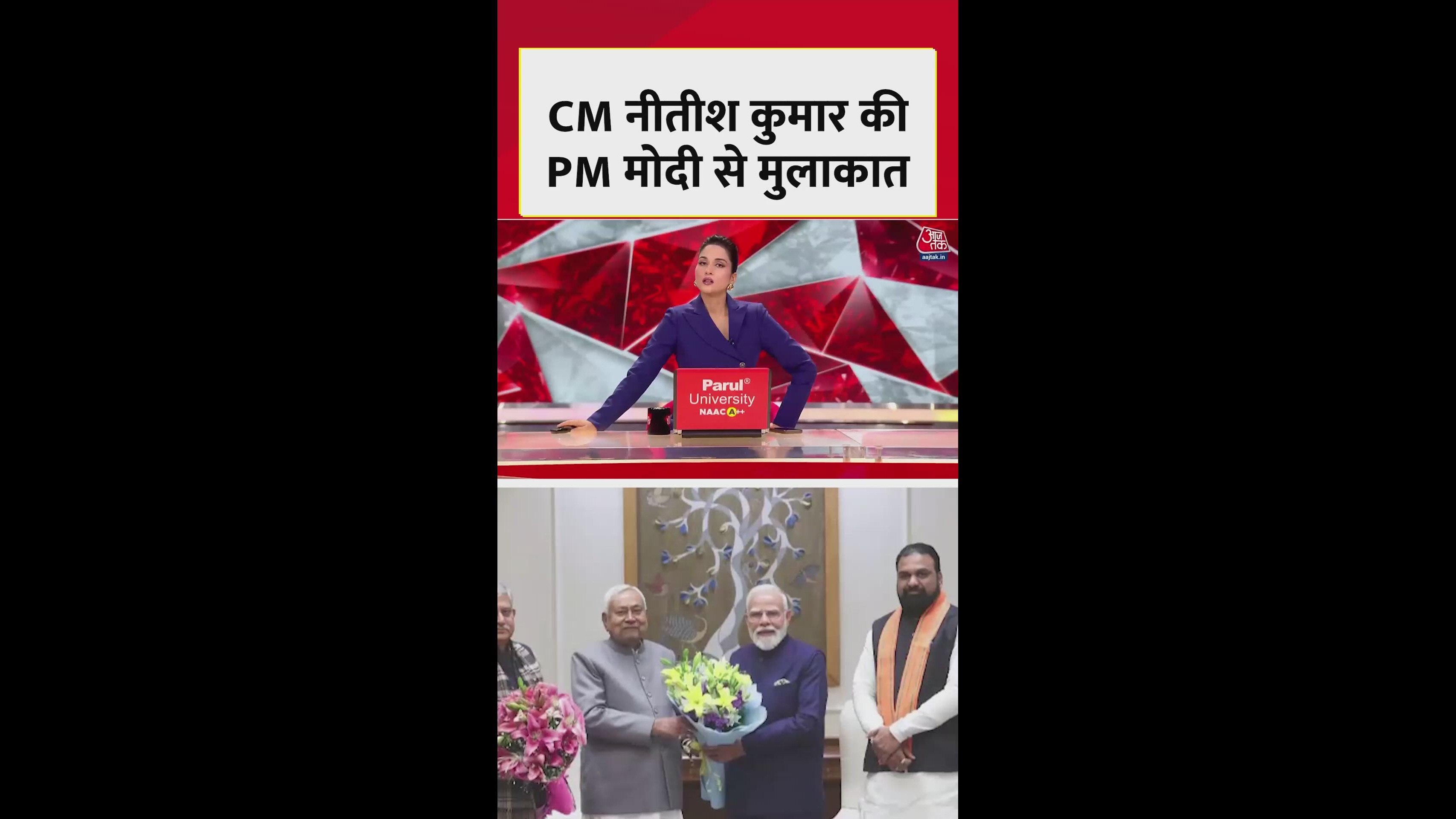 Nitish Kumar meets PM Modi and Amit Shah during Delhi visit