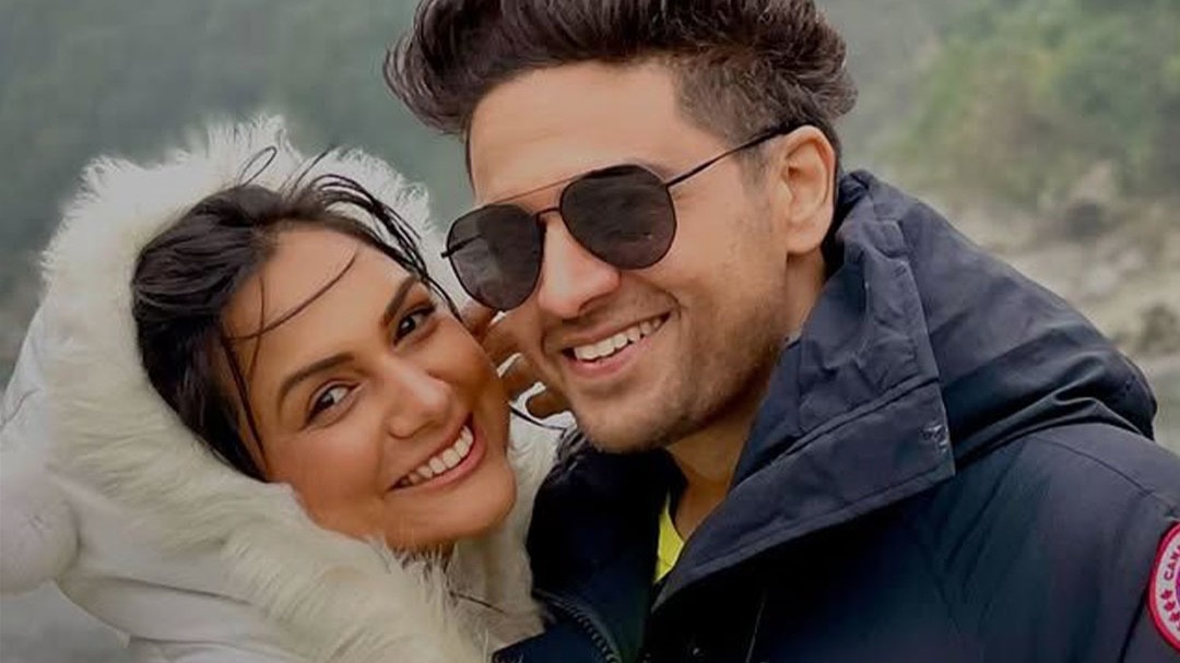 Gaurav with wife Akansha