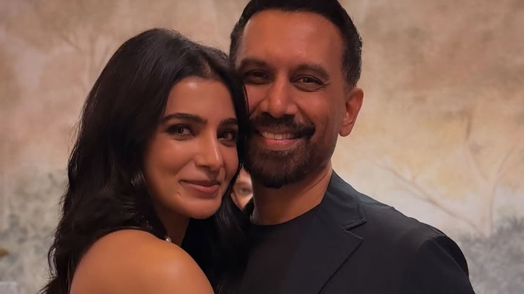 Samantha with Raj Nidimoru