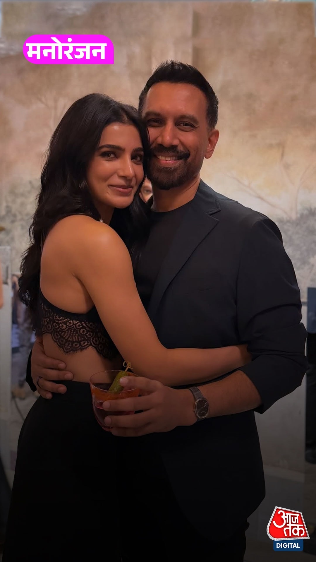 Samantha with Raj Nidimoru