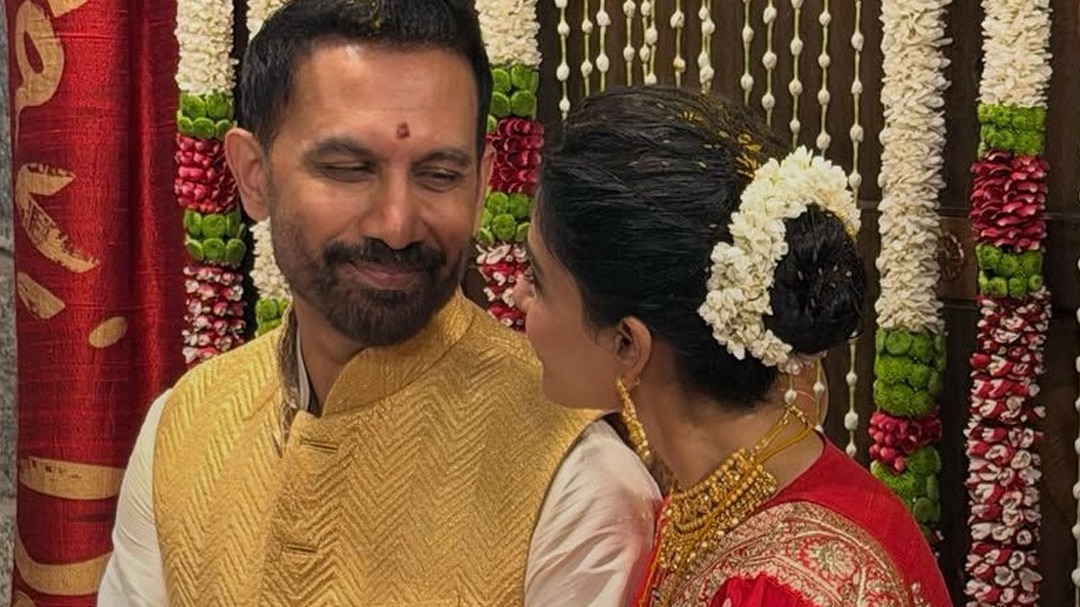 Samantha with Husband Raj