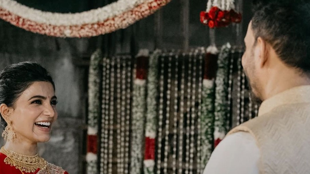 Samantha with Raj Nidimoru