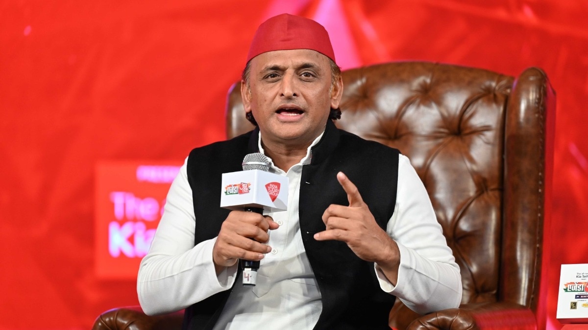 Agenda Aajtak Akhilesh Yadav