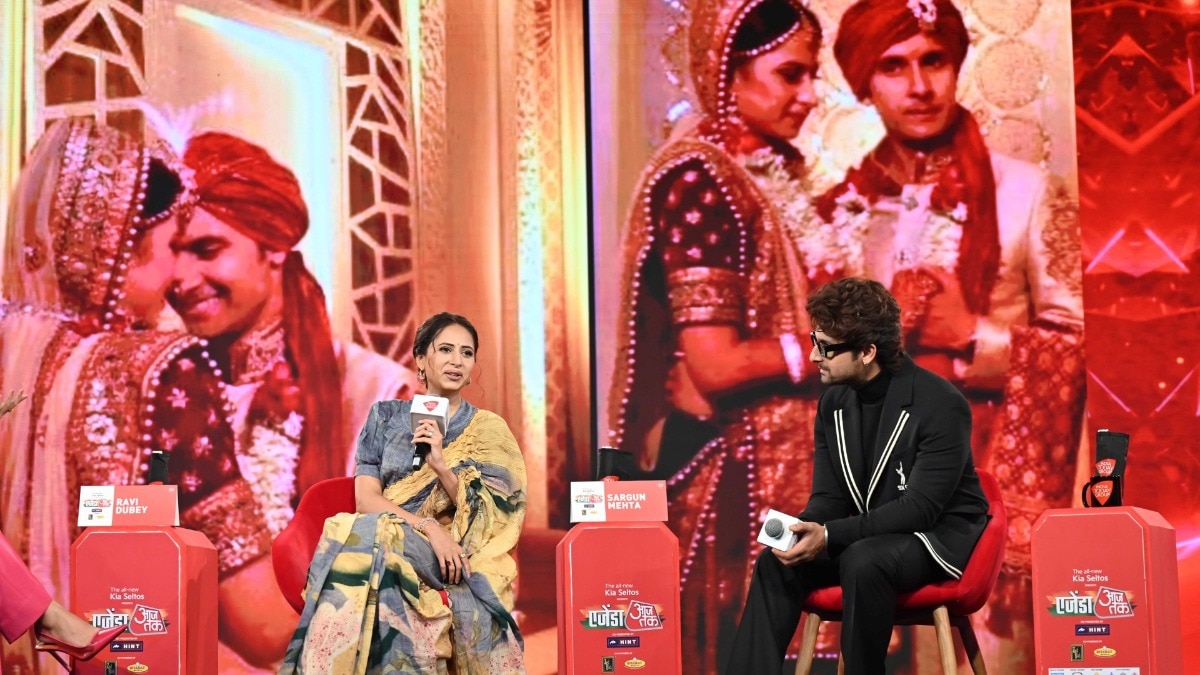 Agenda Aajtak Sargun Ravi