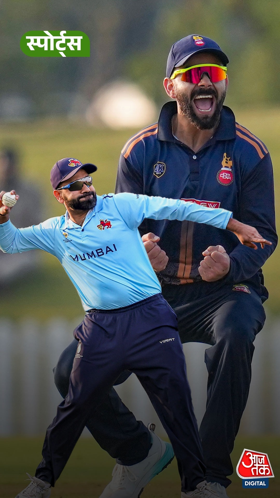 Rohit-Kohli: Vijay Hazare trophy के तीसरे राउंड से बाहर