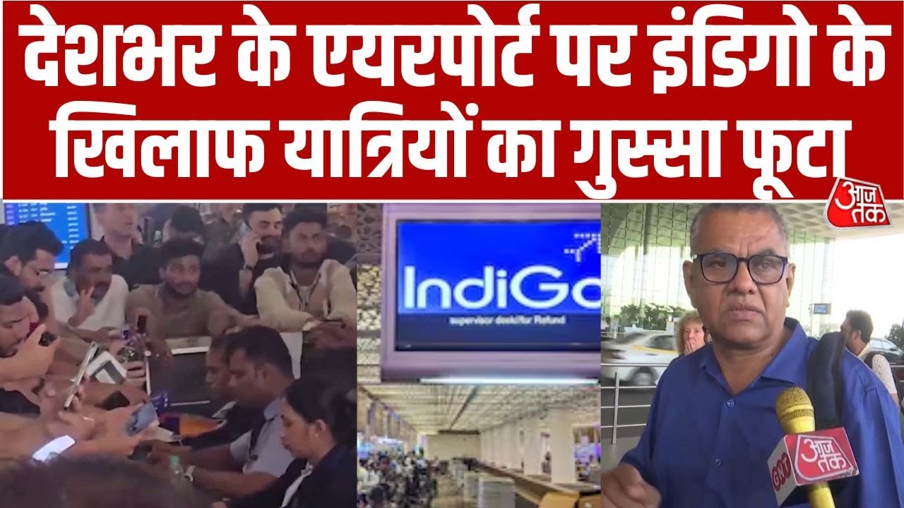 Passengers anger erupts against Indigo at airports across the country