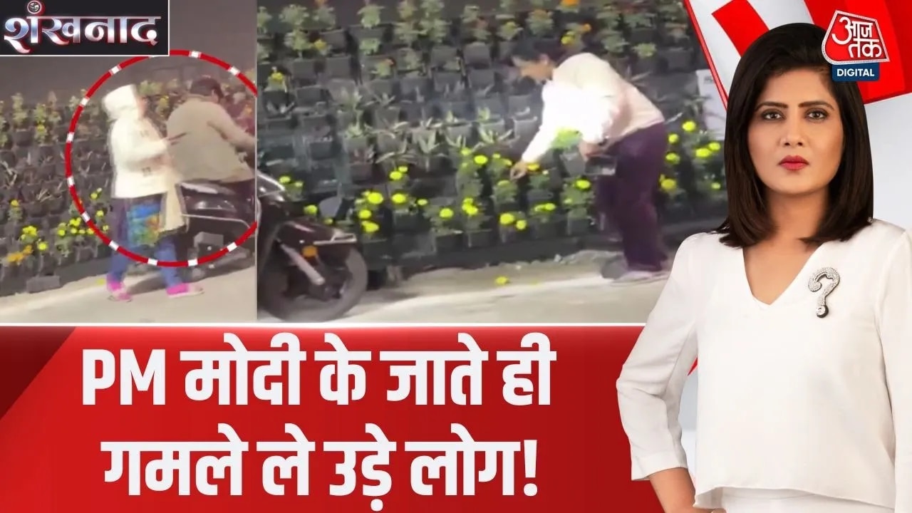 Pots stolen from roadside in Lucknow after PM Modi's visit