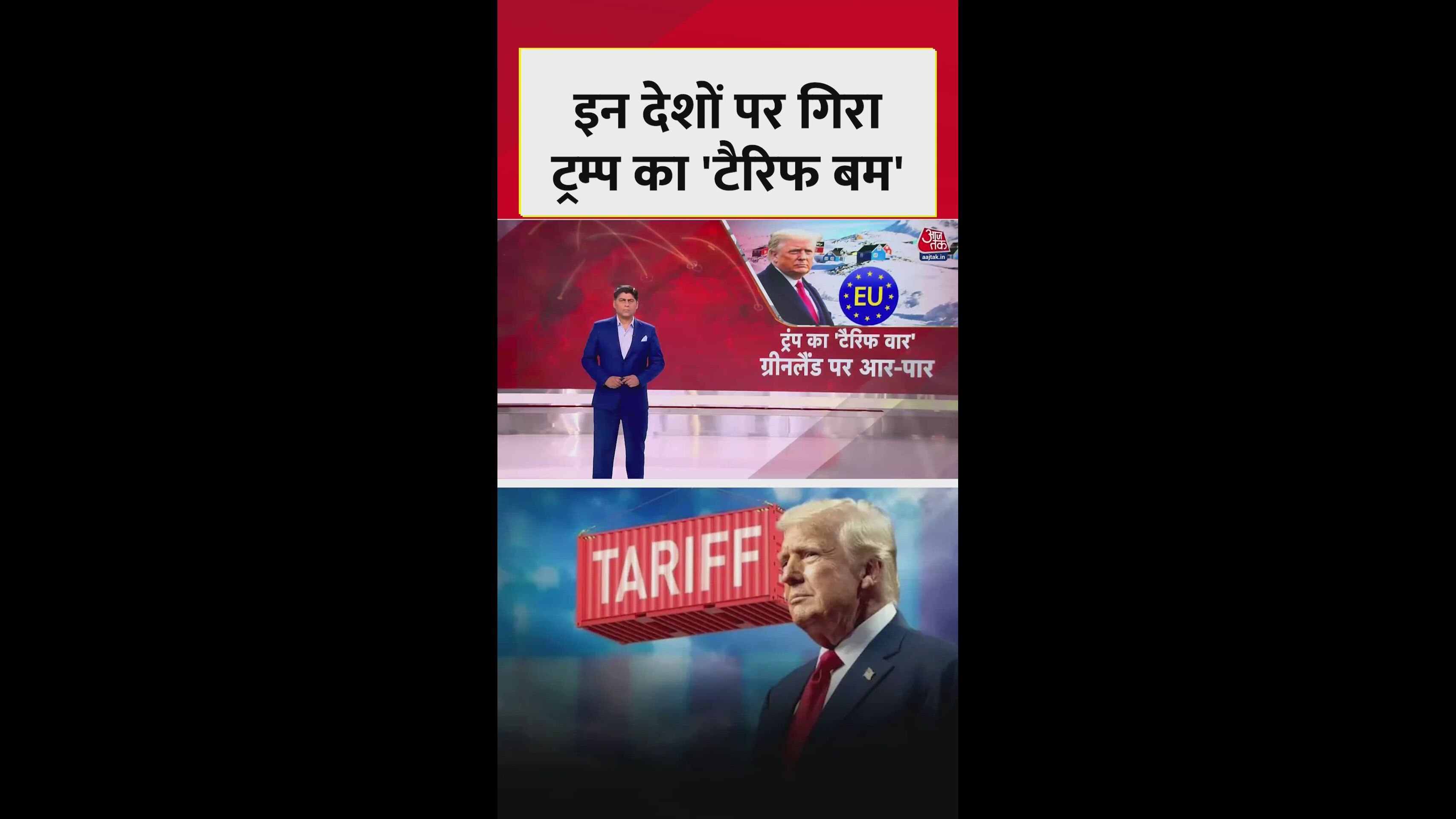 Tariffs imposed by Donald Trump on European allied countries