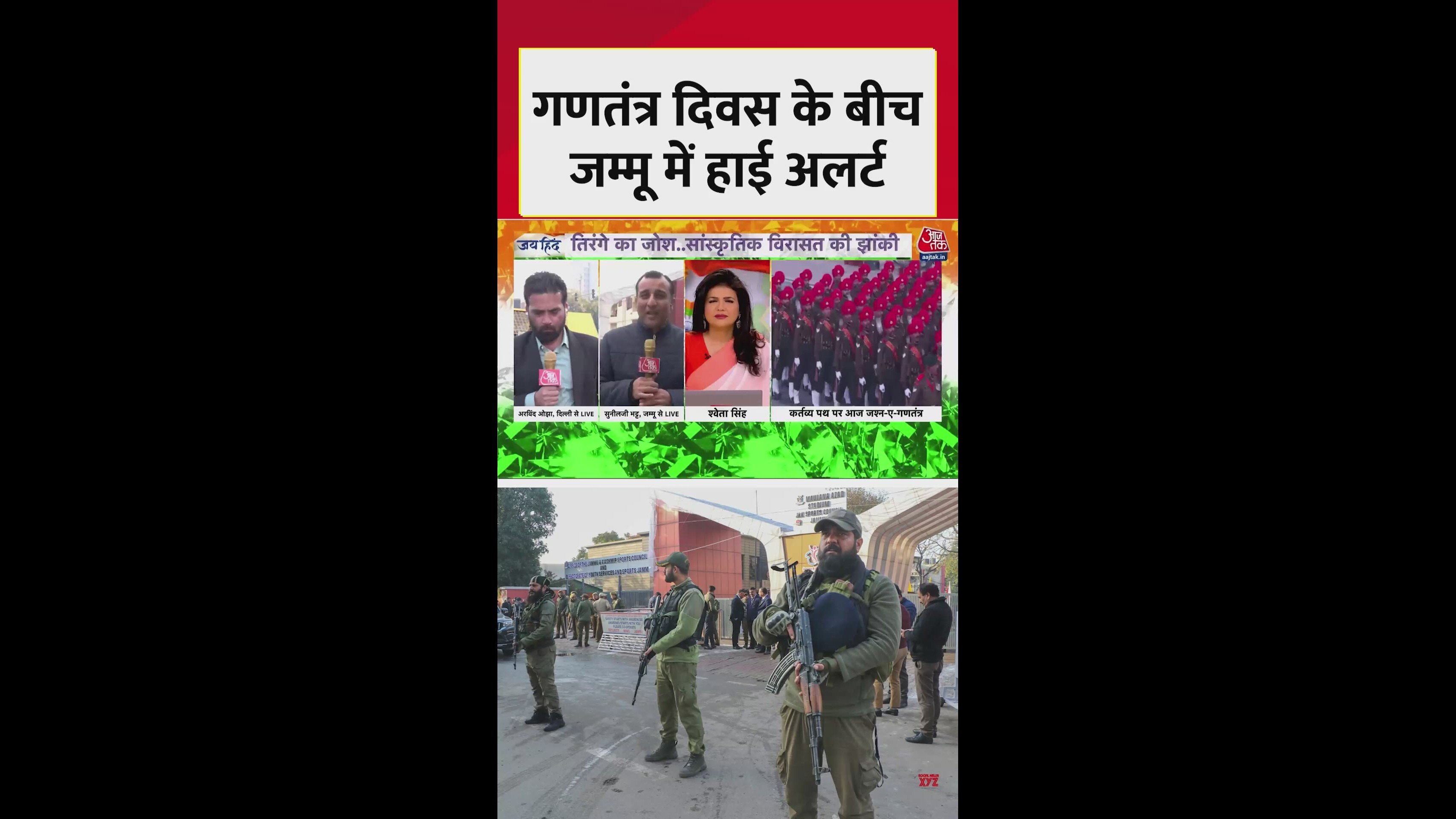 Jammu Kashmir on high alert for Republic Day