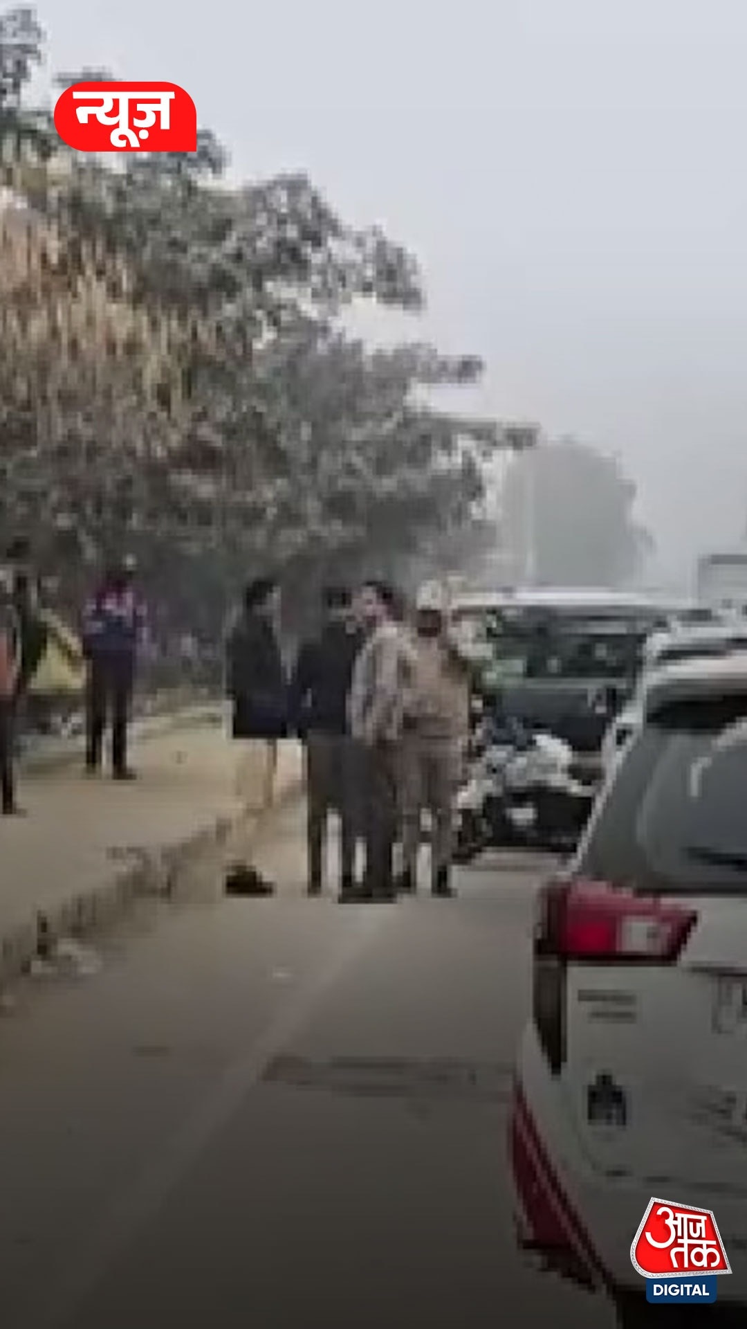 गुरुग्राम में सड़क पर शव मिलने से हड़कंप 