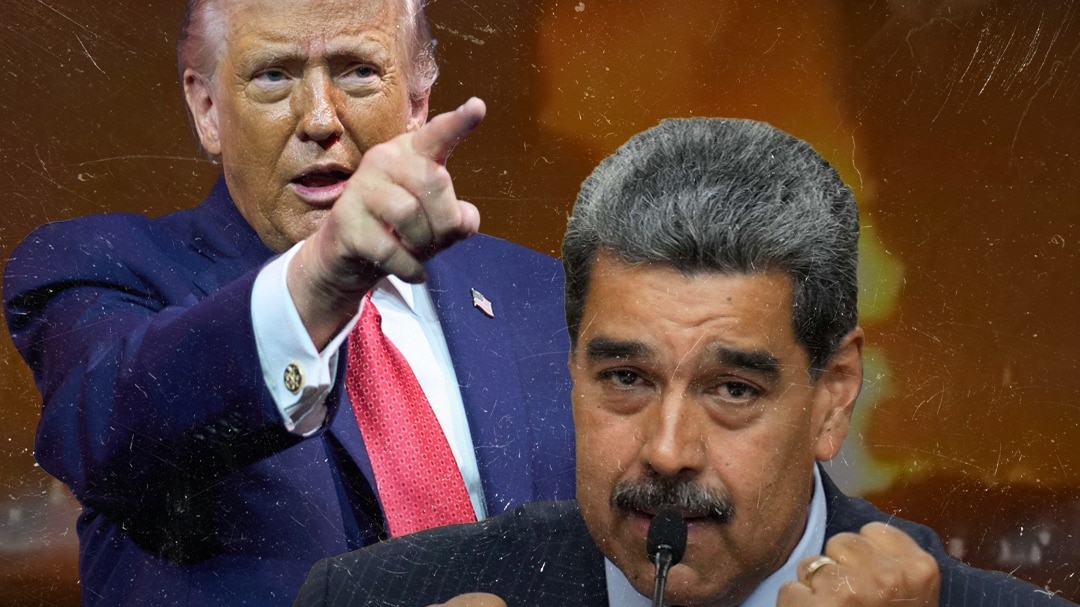 Donald Trump and Nicolas Maduro