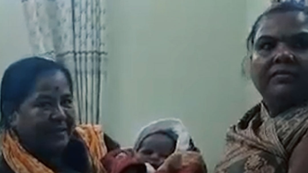 Indore Newborn found abandoned in a bag