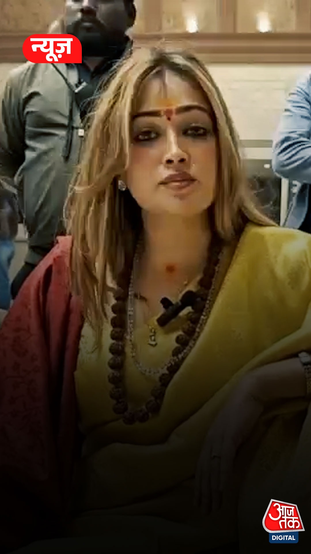 ग्लैमर वर्ल्ड में वापिस लौटेंगी साध्वी हर्षा रिछारिया