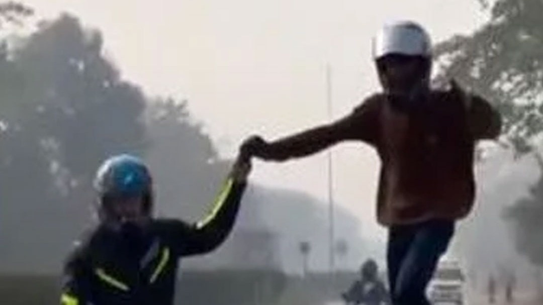 Two Youth arrested for stunting in Motihari