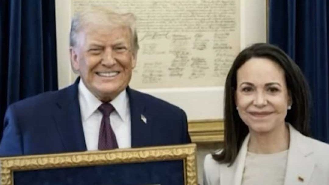 Donald Trump and Maria Corina Machado