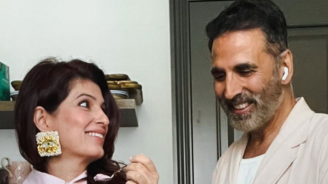 Akshay and Twinkle 