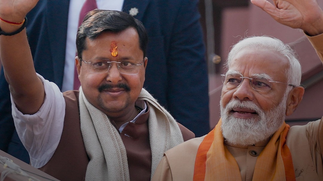 Nitin Nabin and PM Modi