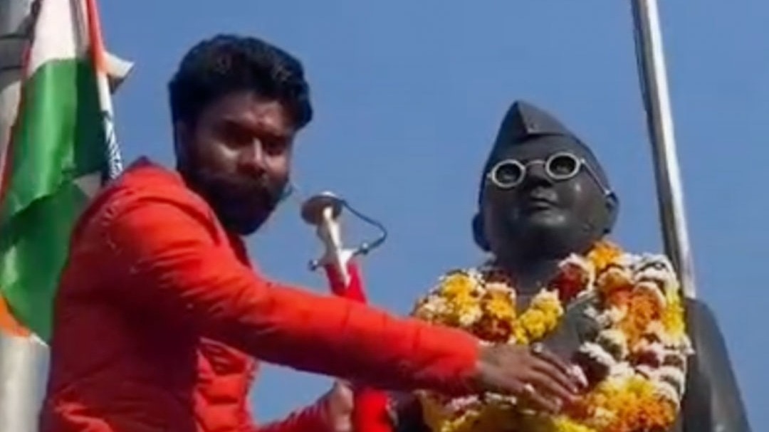 Karni Sena district president Sachin Raghav controversy over his statement in aligarh