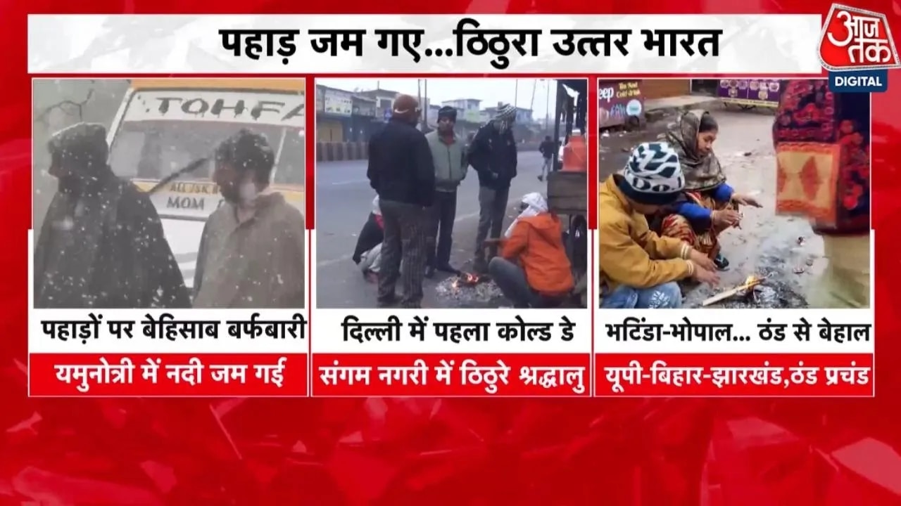 cold wave hits delhi and north india with school holidays