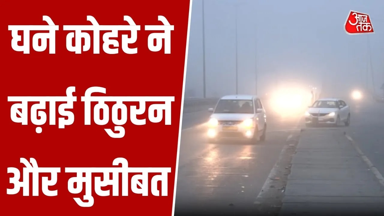 Dense fog disrupts traffic on Chandigarh-Shimla national highway