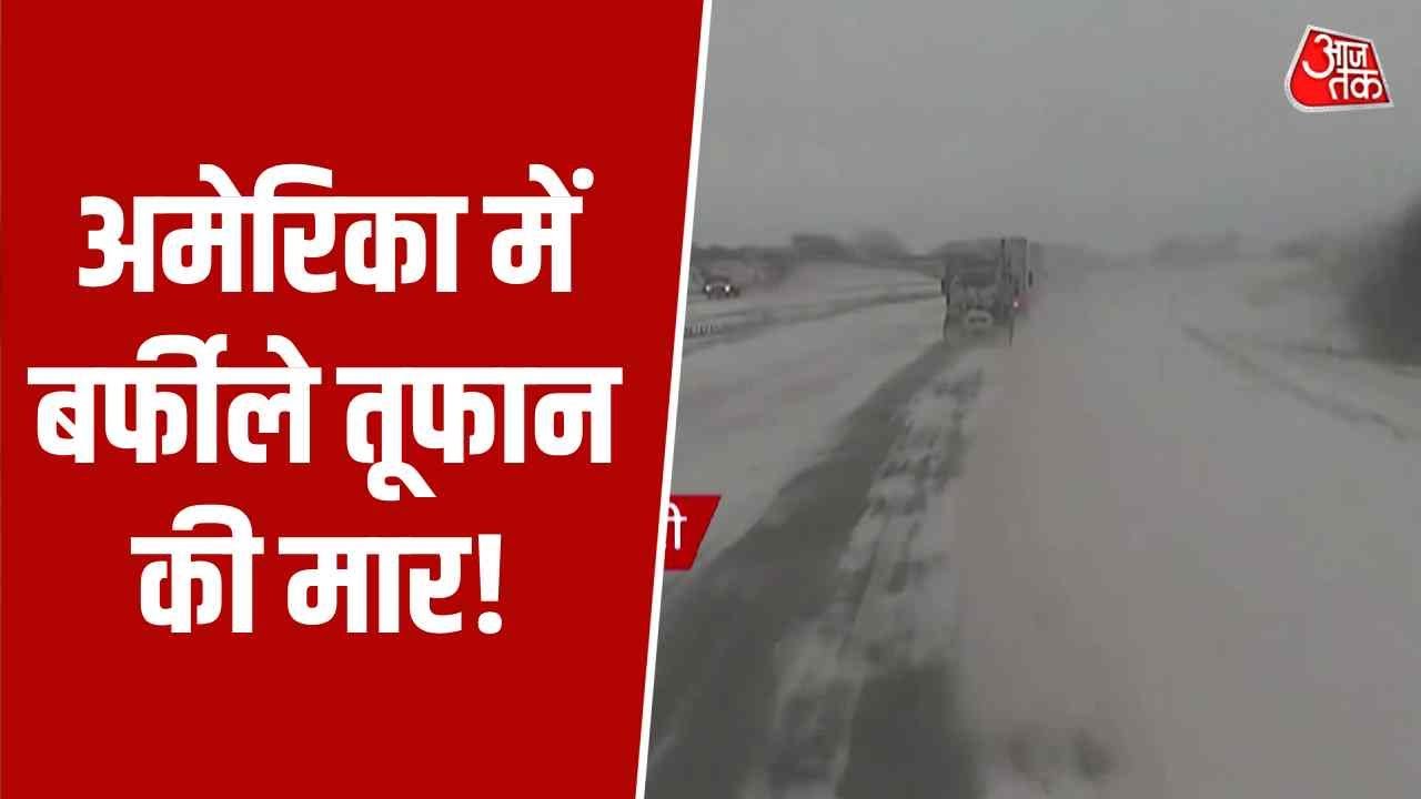 Severe snowstorm hits more than 14 states in the USA