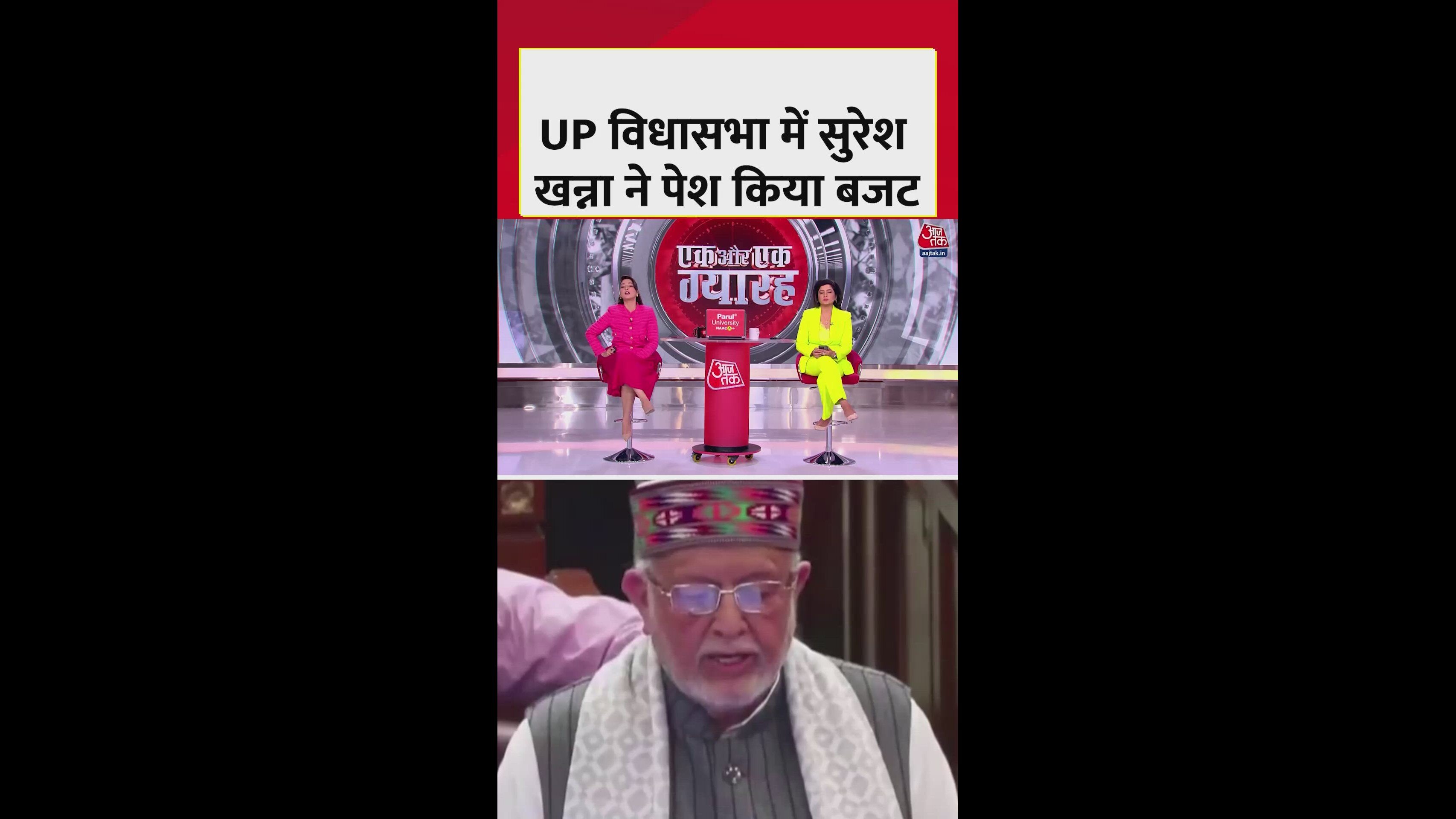 Yogi government presents tenth budget in UP assembly