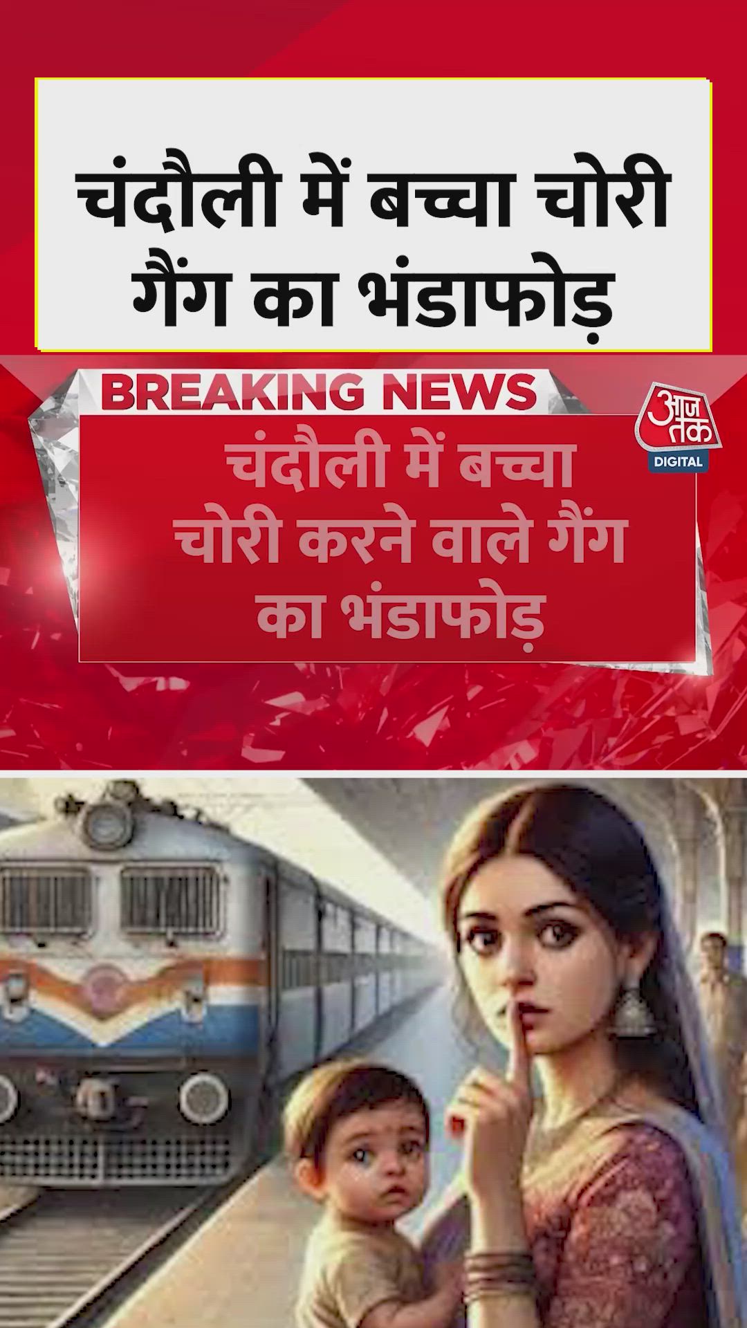 Child theft gang busted in Chandauli