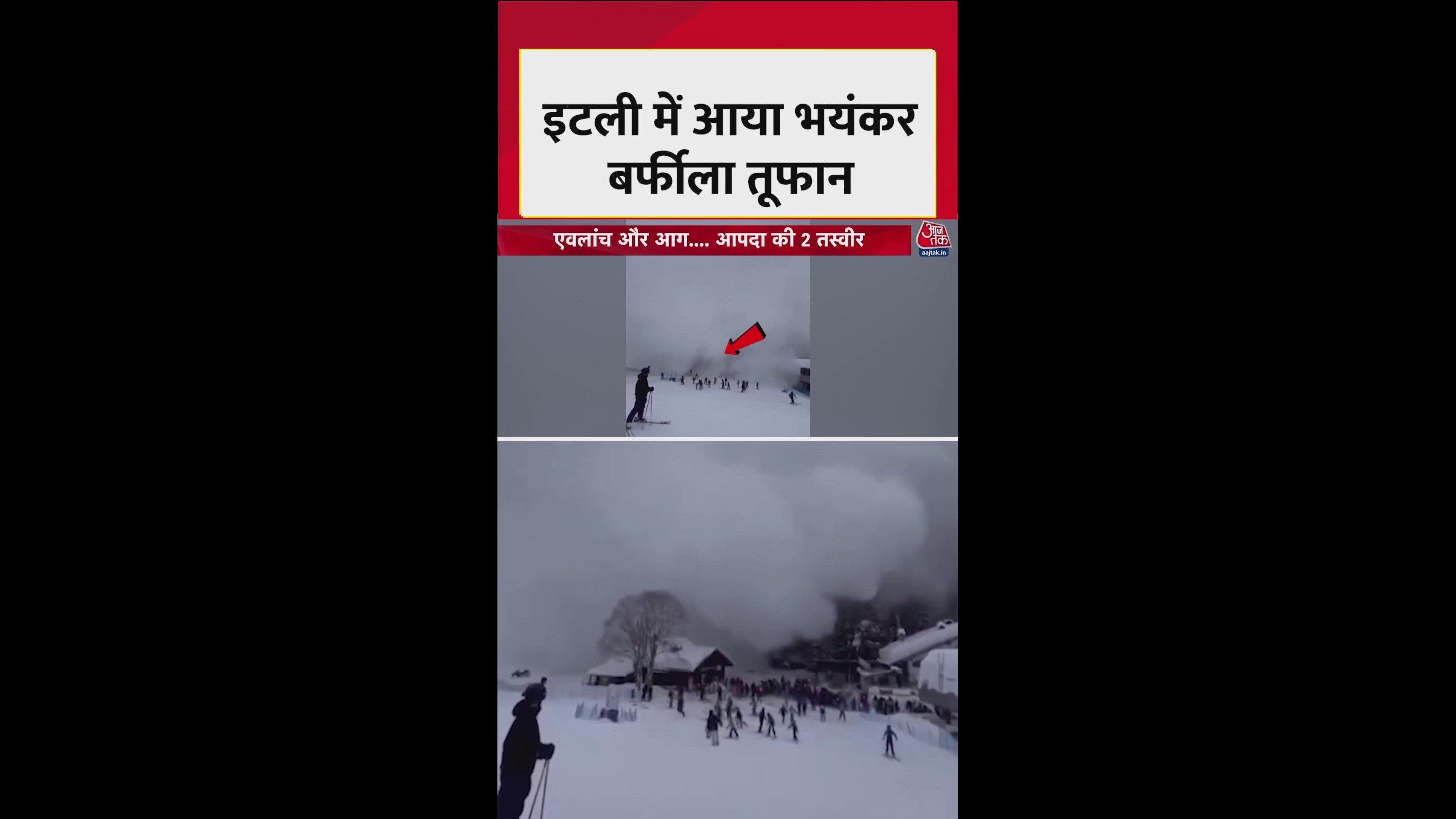 Avalanche hits Italian resort resulting in casualties