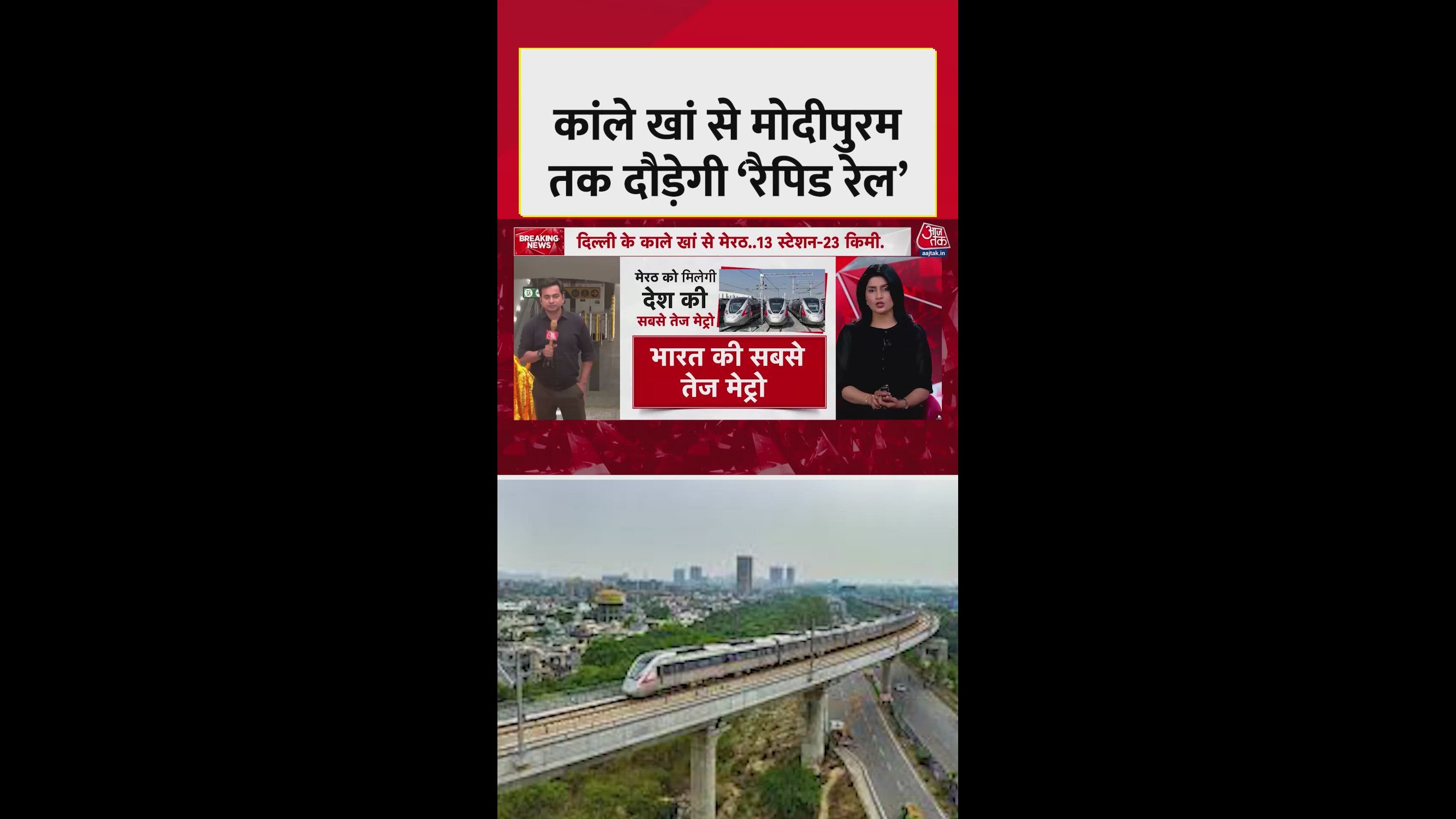 दिल्ली-मेरठ 'नमो भारत रैपिड रेल' के फायदे