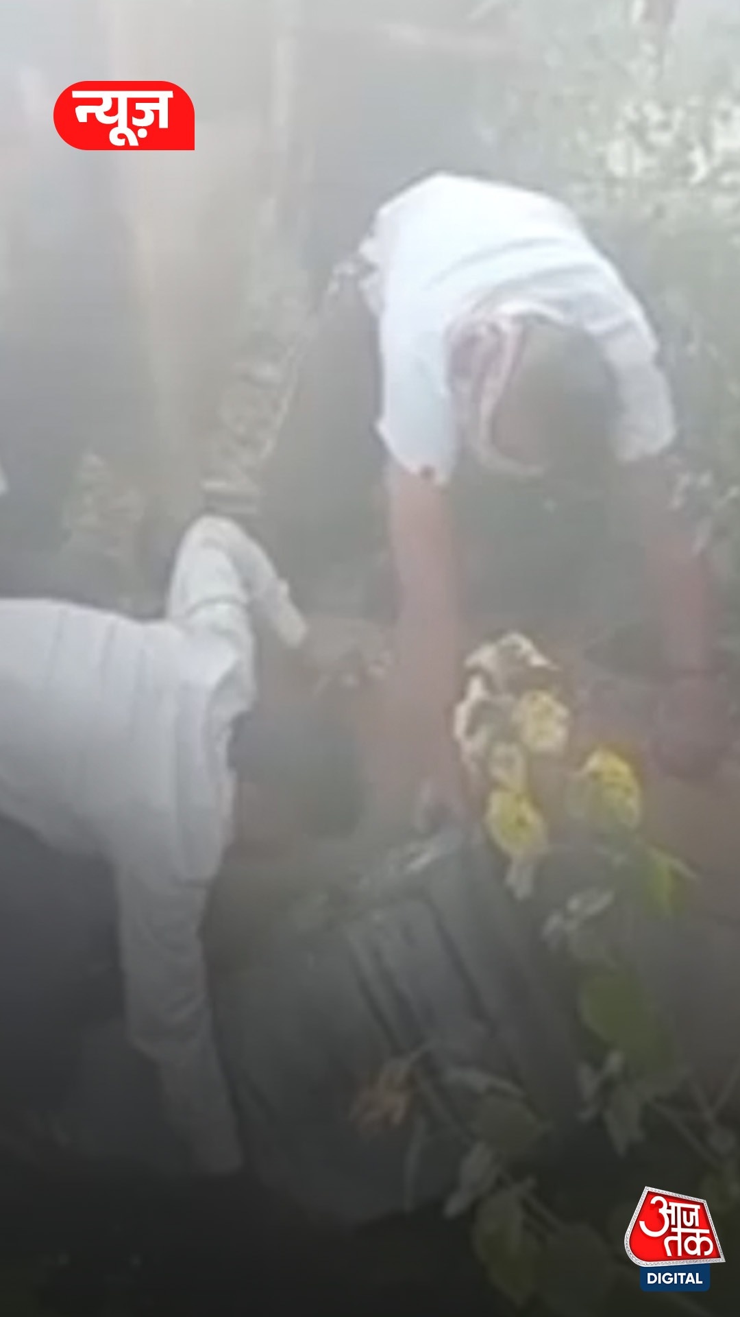 सेप्टिक टैंक के अंदर संदूक में मिली लाश