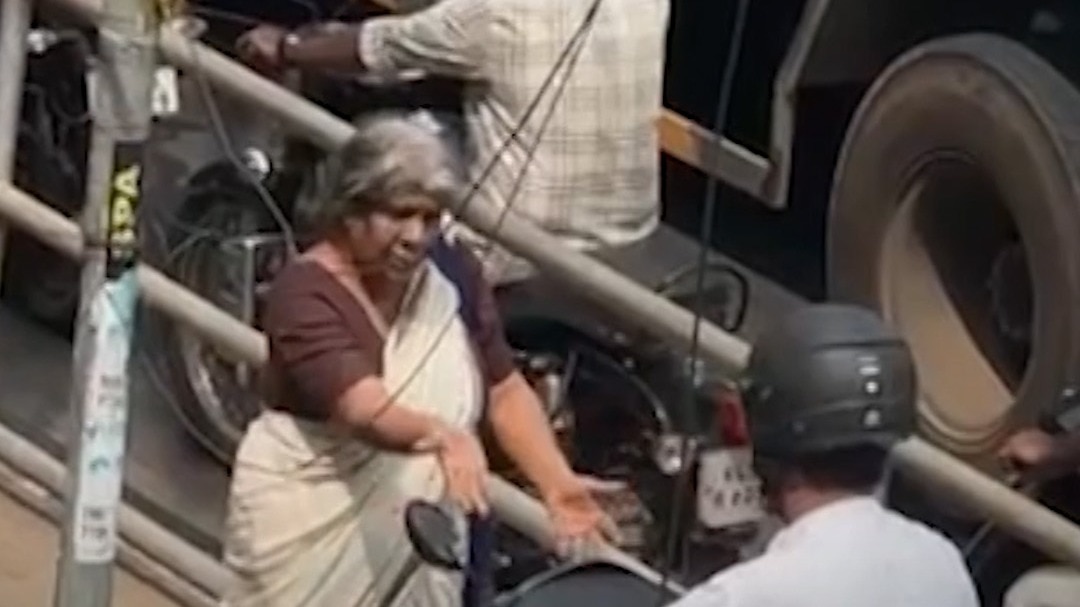 kerala man licence suspended after riding scooter on footpath