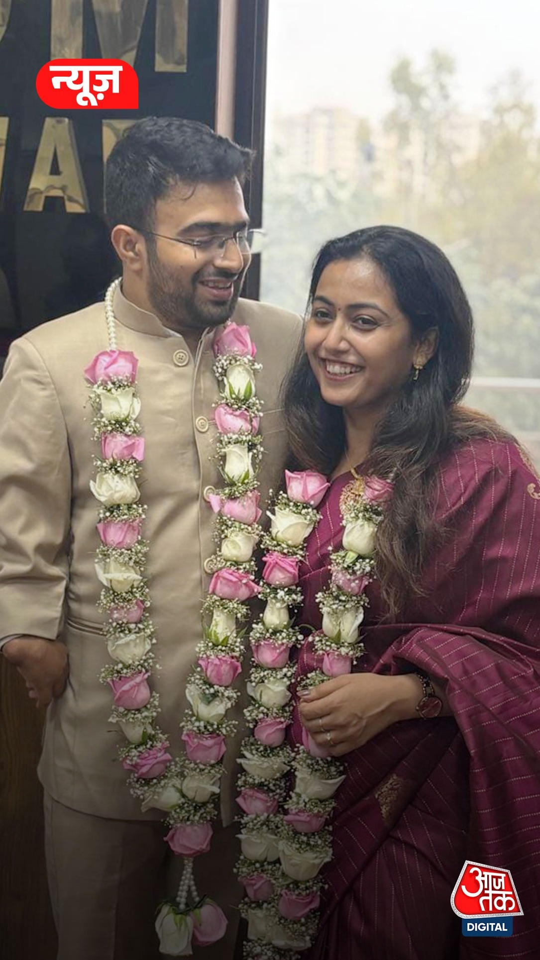 आईएएस कपल ने सादगी से रचाई शादी
