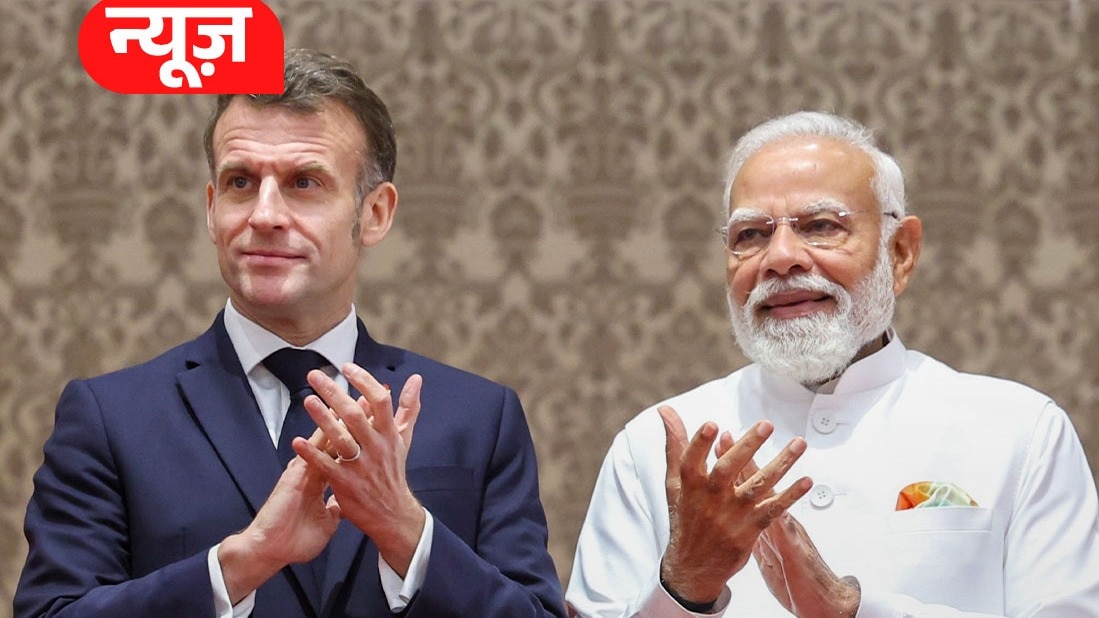 macron visits bangla sahib