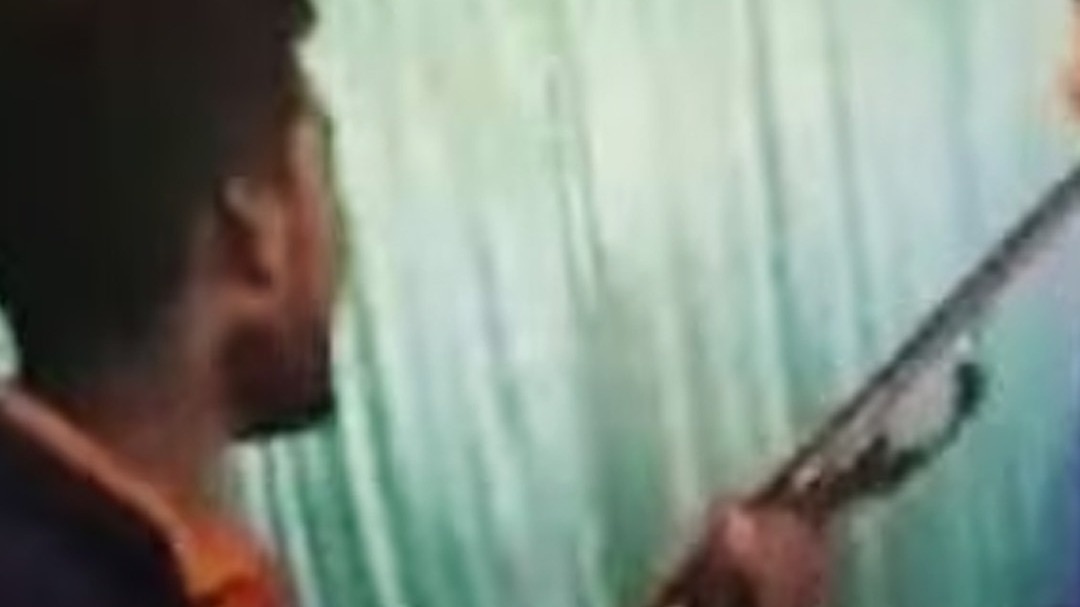 समारोह में बंदूक का गलत इस्तेमाल