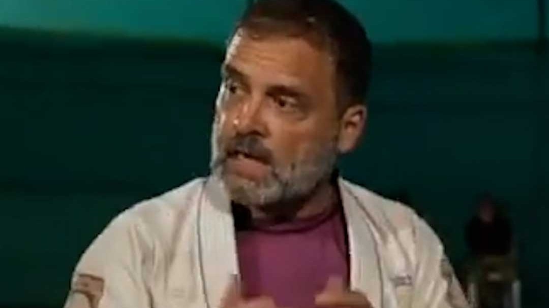 rahul gandhi explains jiu jitsu