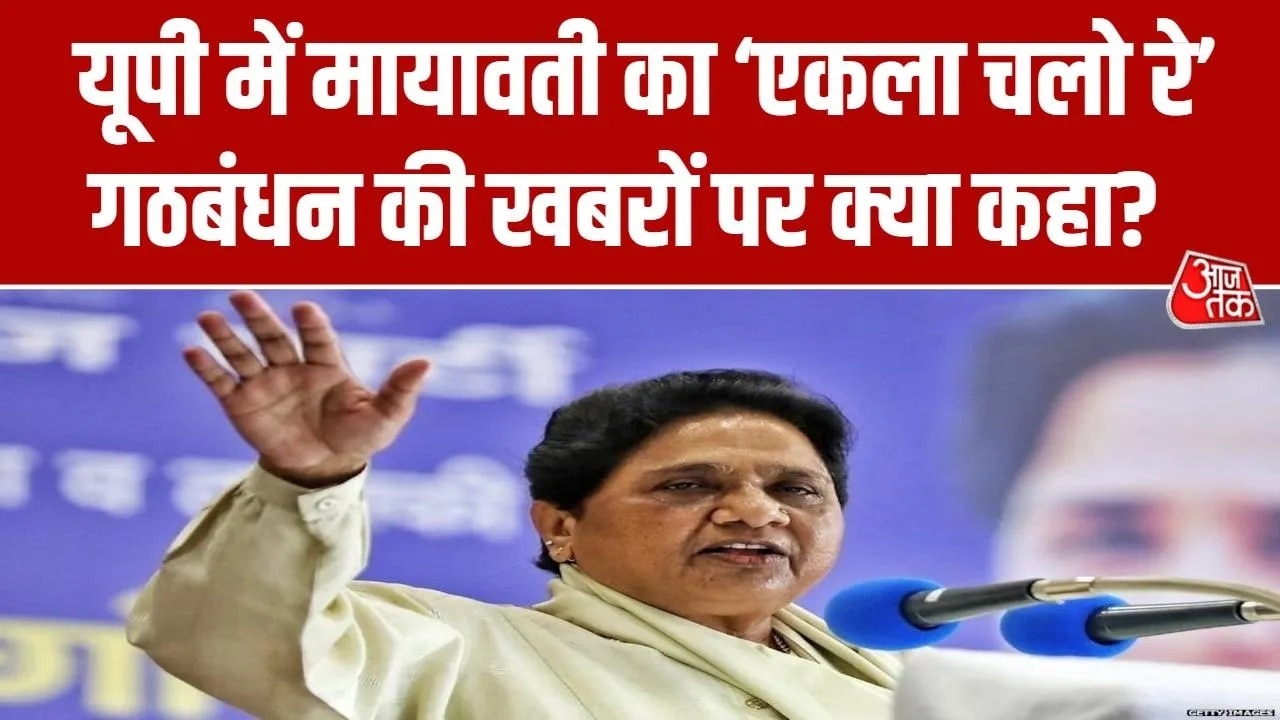 bsp supremo mayawati announces no alliance in up assembly elections