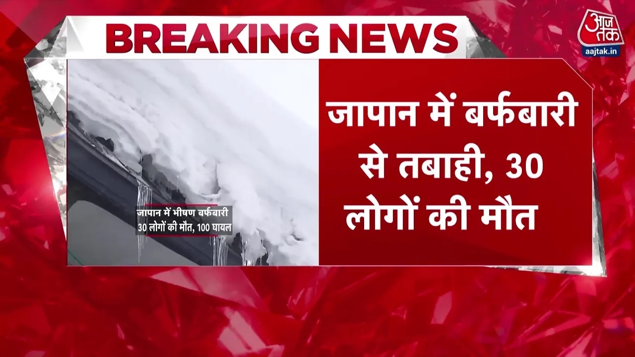 Heavy snowfall in Japan causes deaths and disruptions