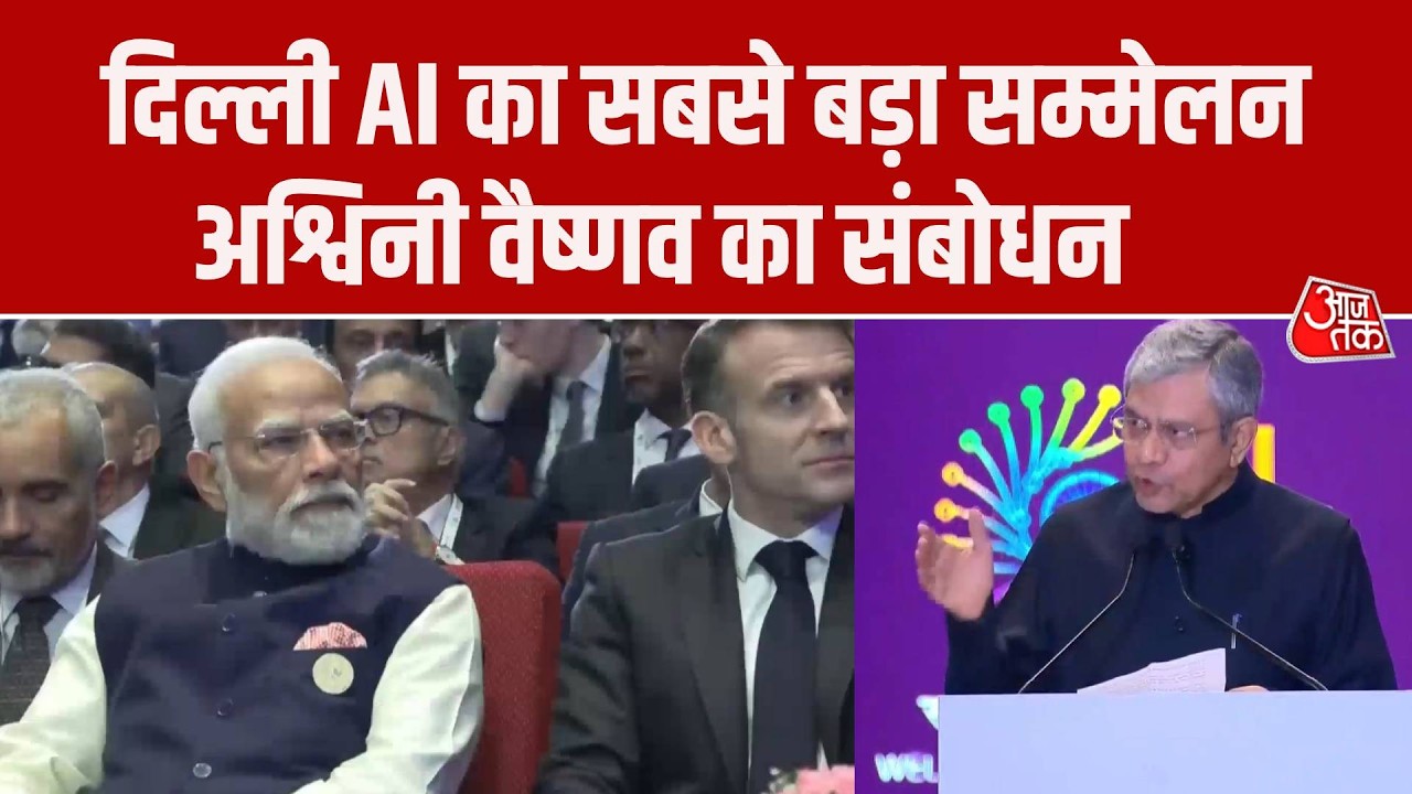 India AI summit 2026 opens in Delhi with Ashwini Vaishnaw's remarks