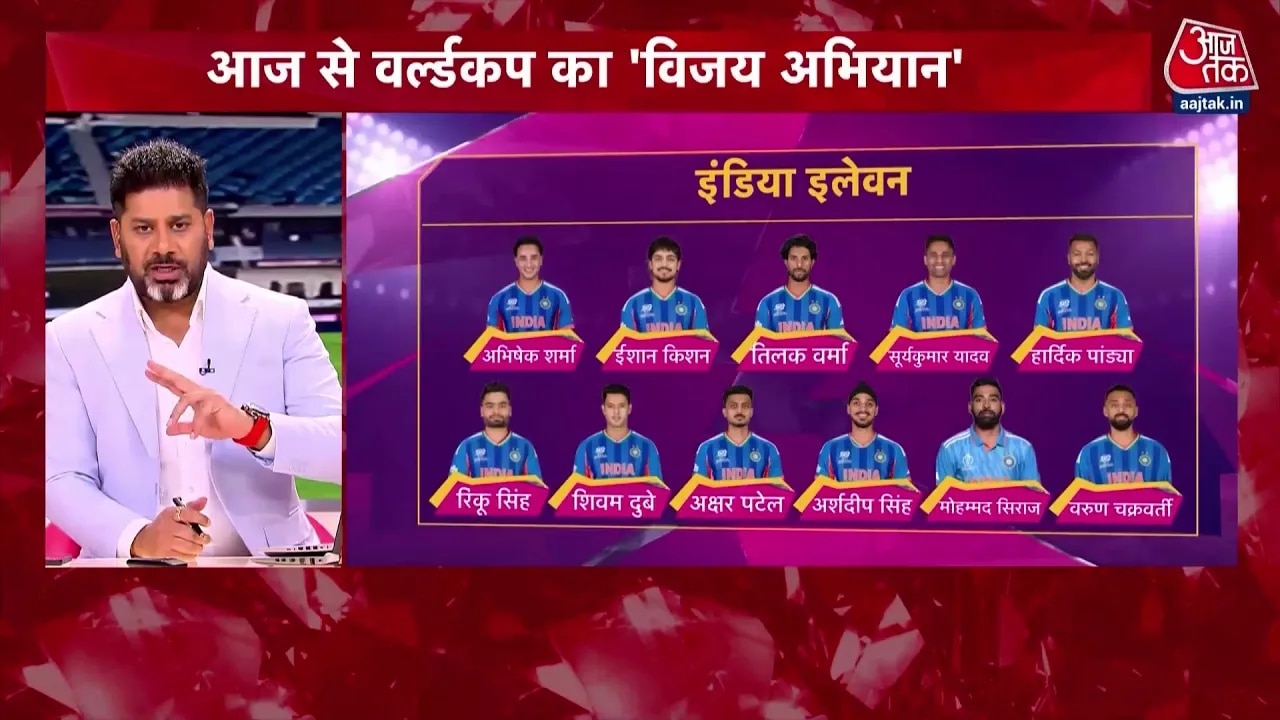 India versus USA T20 World Cup match at Wankhede Stadium Mumbai