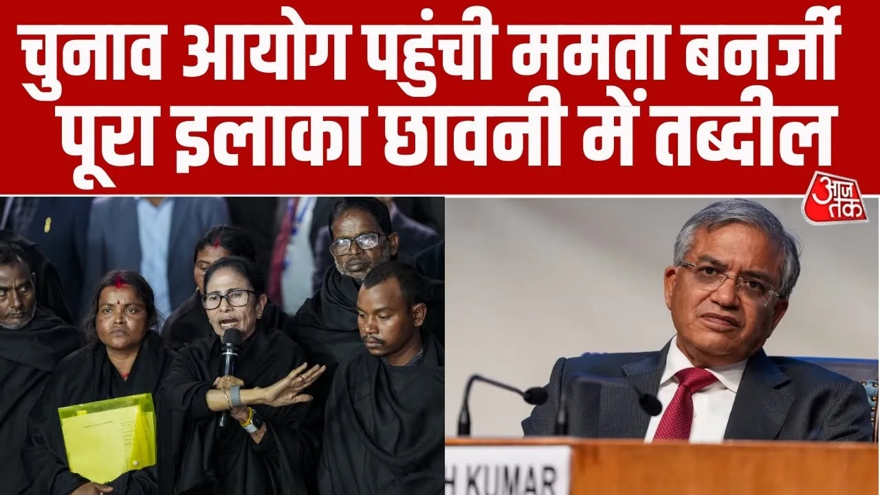 Mamta Banerjee meets chief election commissioner in Delhi amid SIR drill in West Bengal.