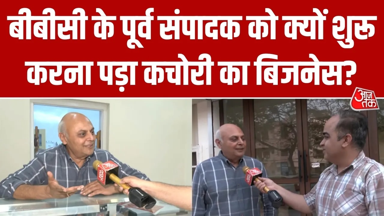 Sanjeev Srivastava starts kachori outlet in Jaipur