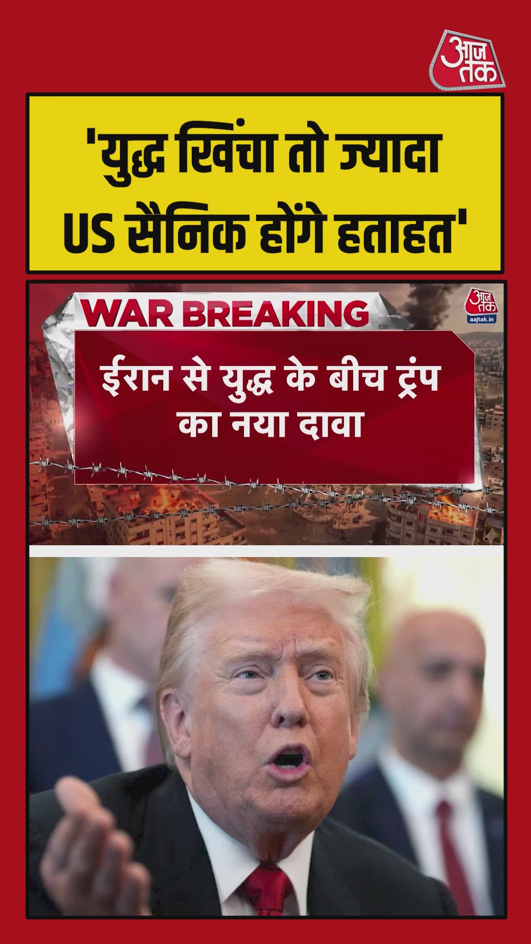 Donald Trump claims Iran war may stretch for weeks