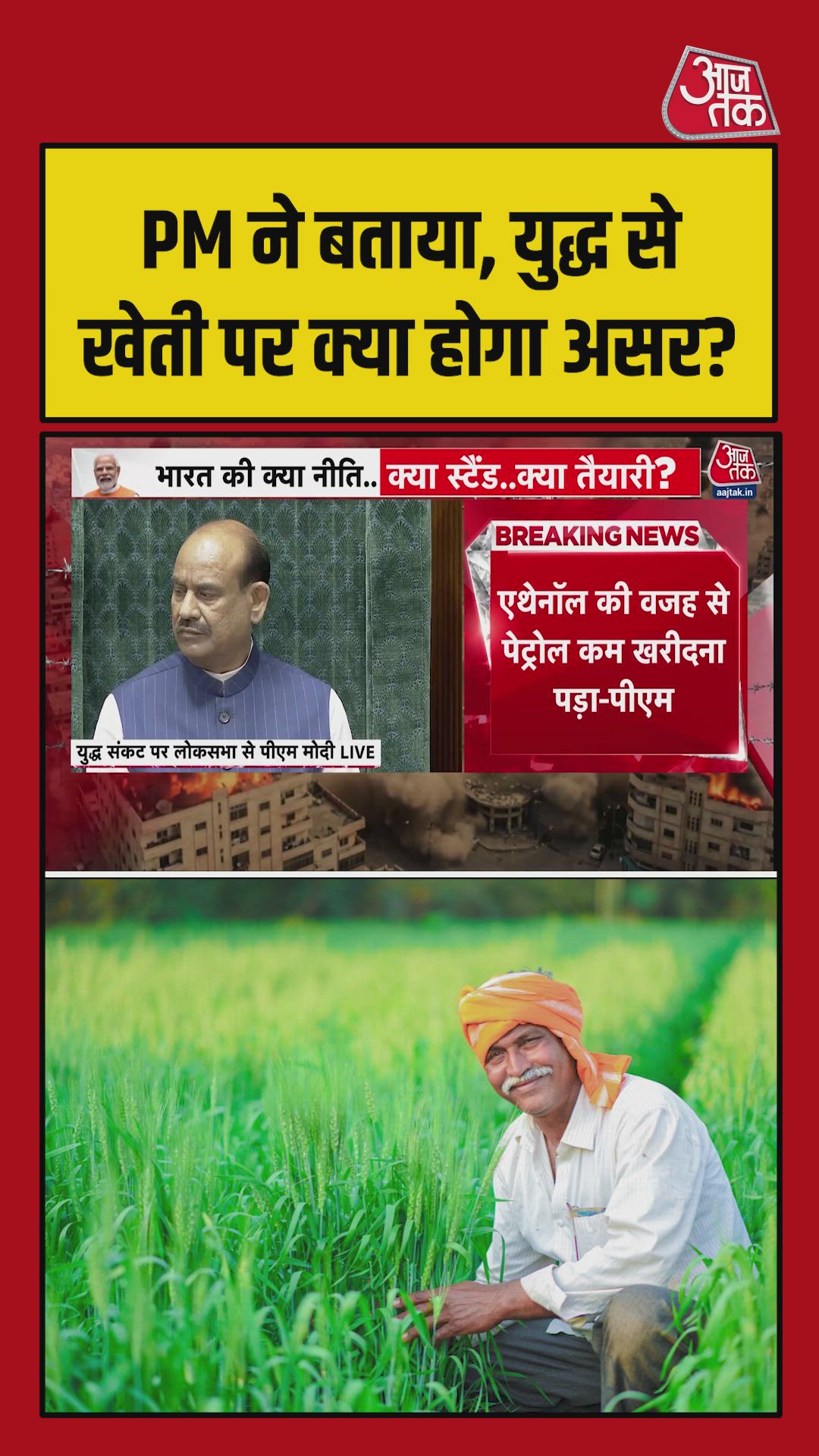 What will be the impact of war on farming