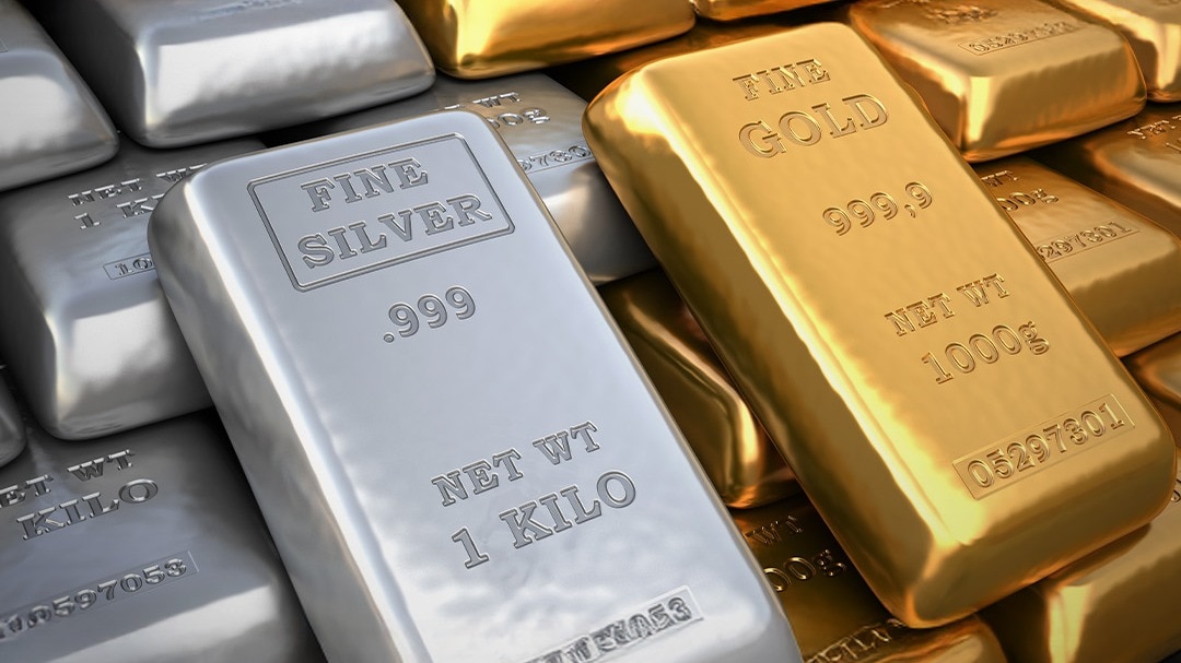 Gold silver prices jump