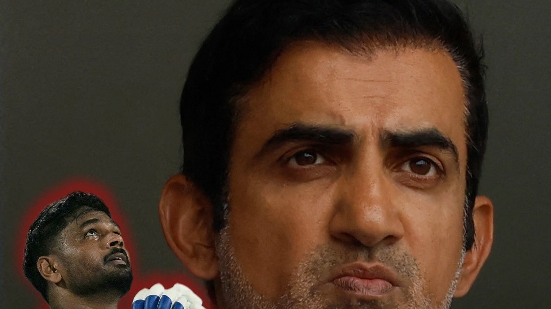 Gambhir reveals why Sanju Samson was dropped