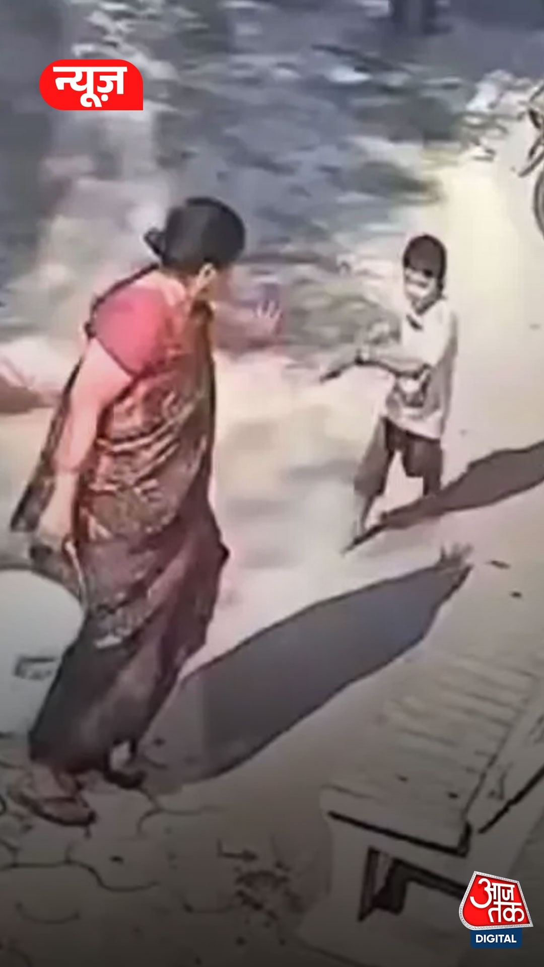 Nagpur angry grandmother poured boiling water on grandson