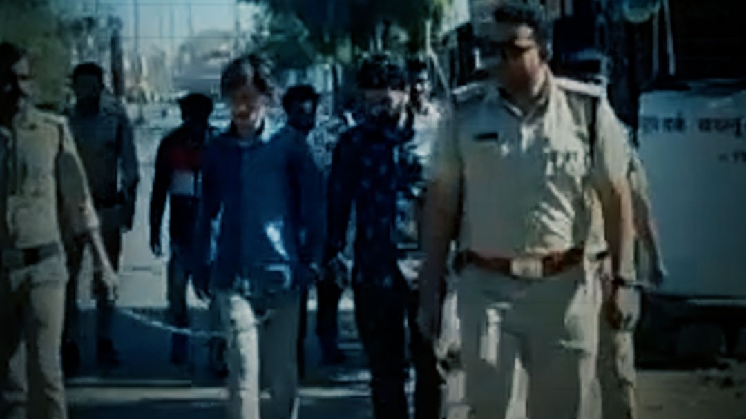 eighty two year old arrested  by police in amethi