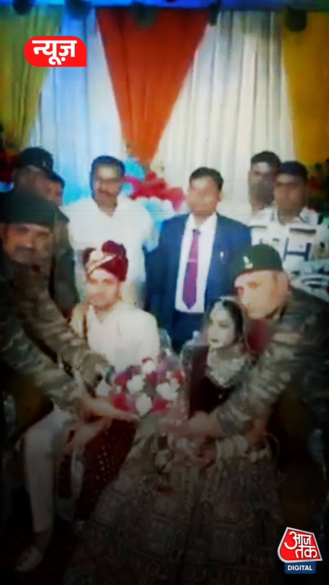 बागपत में फौजियों ने निभाया पिता का फर्ज