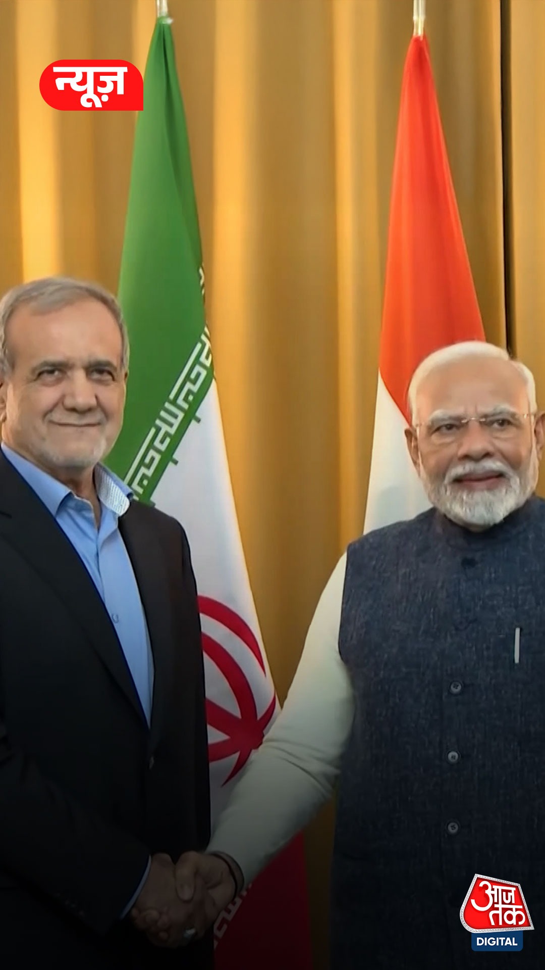 modi speaks with iran president discusses