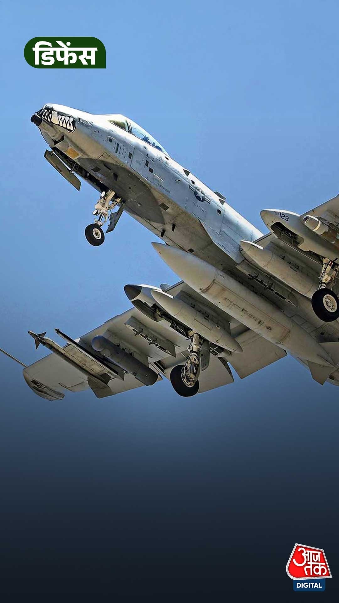 America's A-10 Thunderbolt II jet